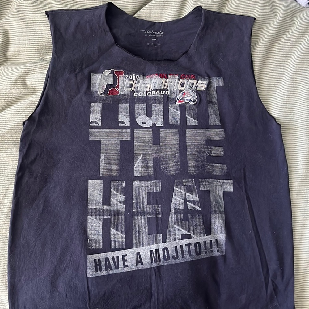 Vintage Colorado Avalanche tank top